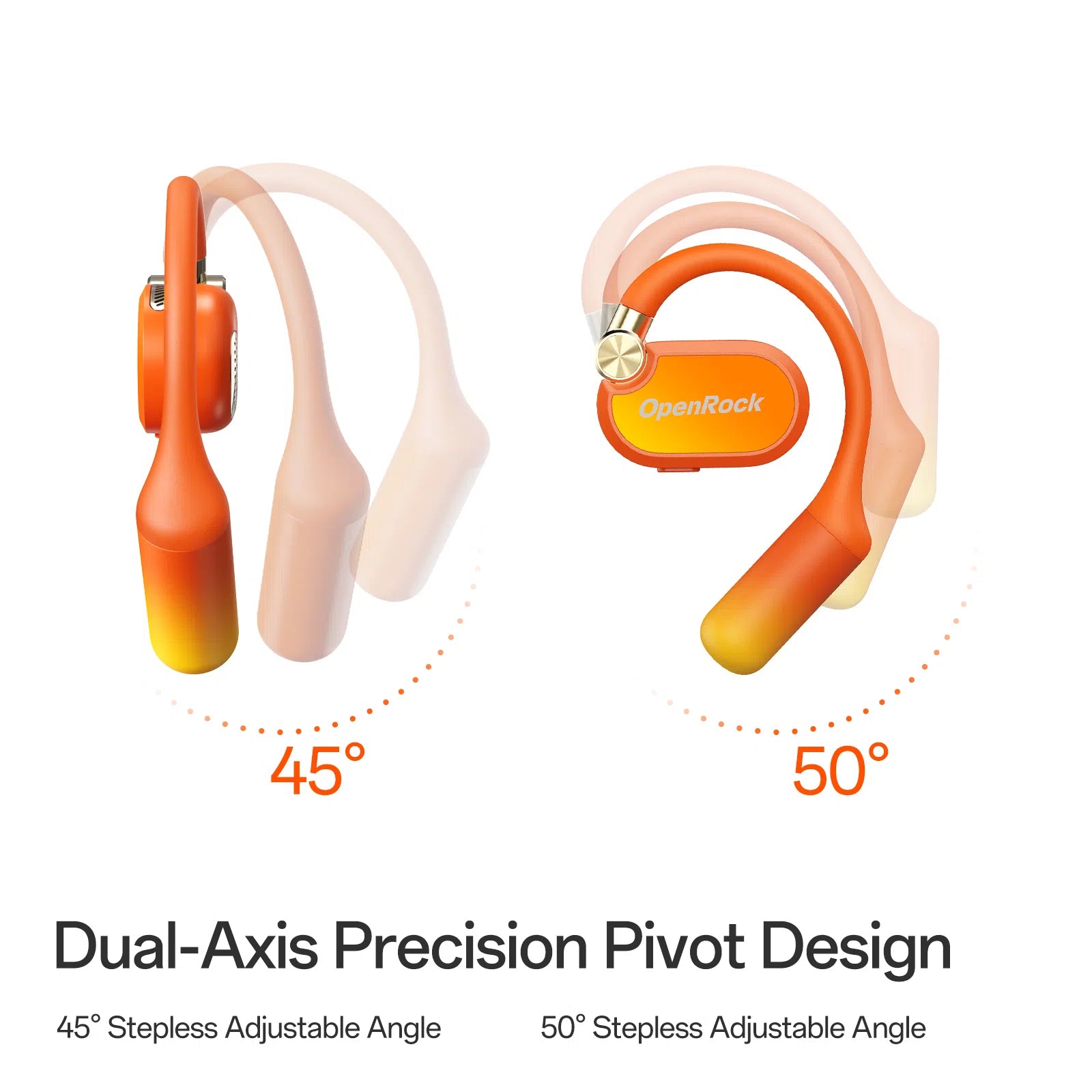 OpenRock X Open-Ear Air Conduction Sport Earbuds