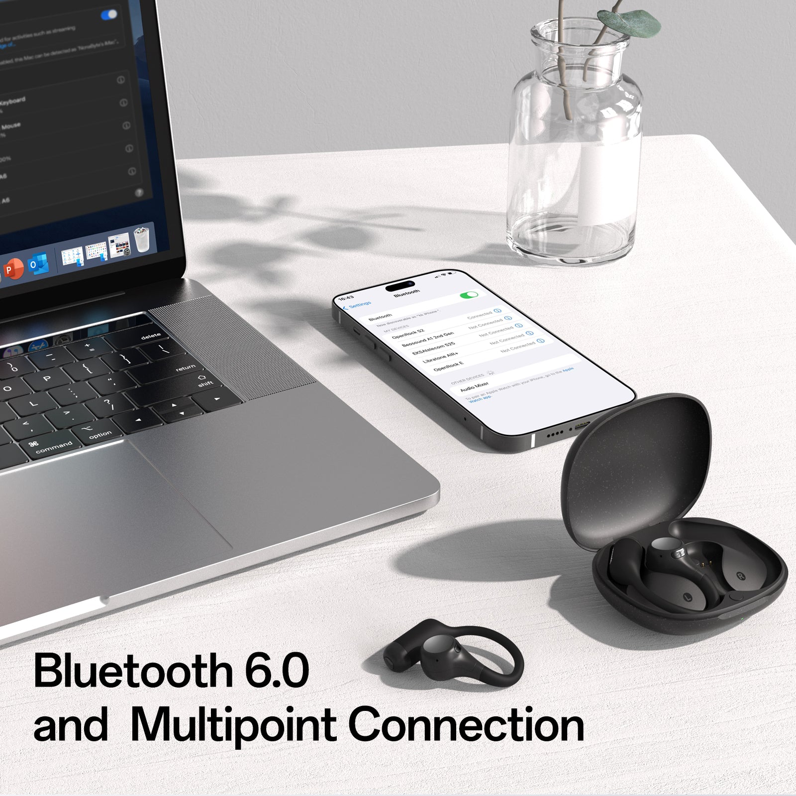 OpenRock S2 Open-Ear Air Conduction Sport Earbuds