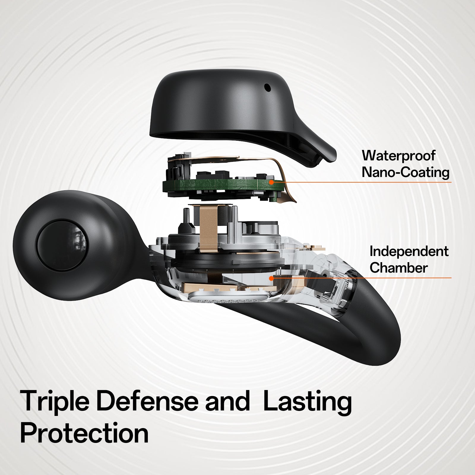 OpenRock S2 Open-Ear Air Conduction Sport Earbuds