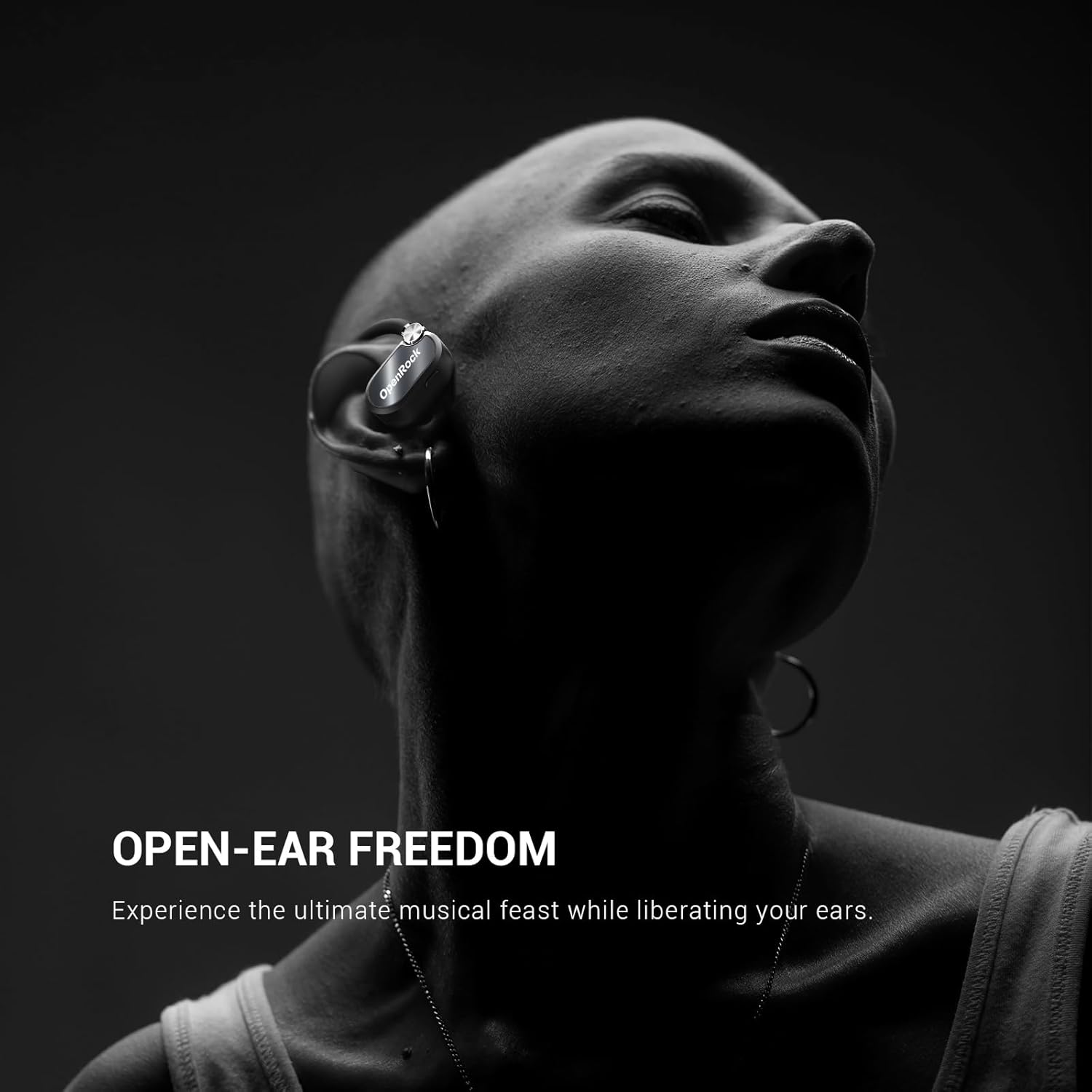 OPENROCK X Open-Ear Sport Earbuds Bluetooth 5.3 Air Conduction Tech