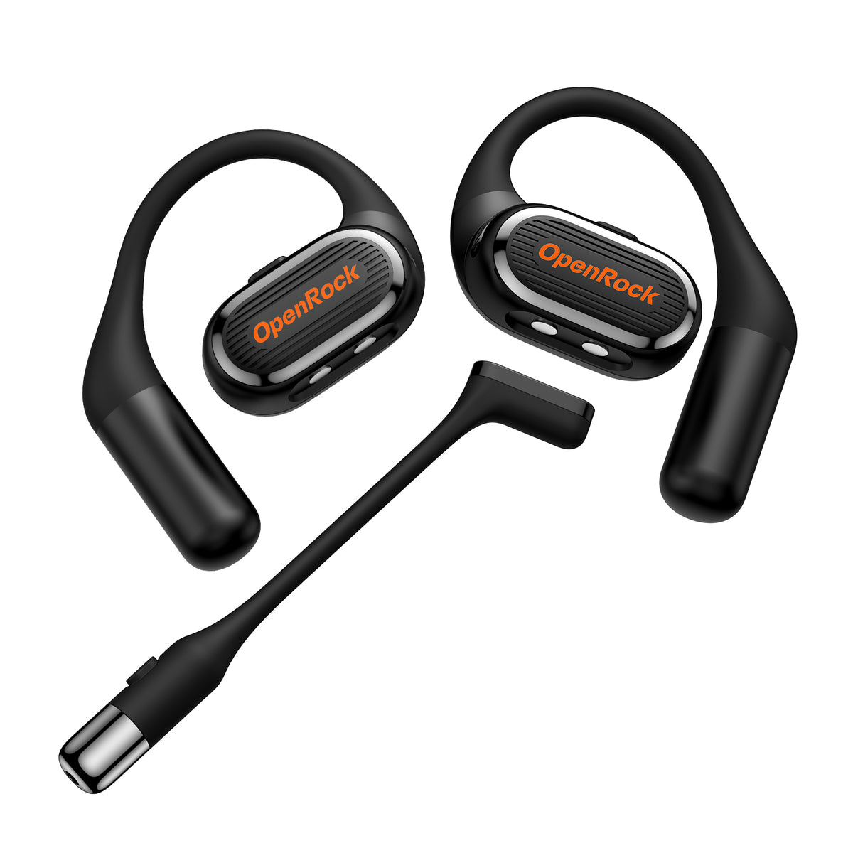 OpenRock Link 20 | AI Productivity Headset with Magnetic Mic: Simultan