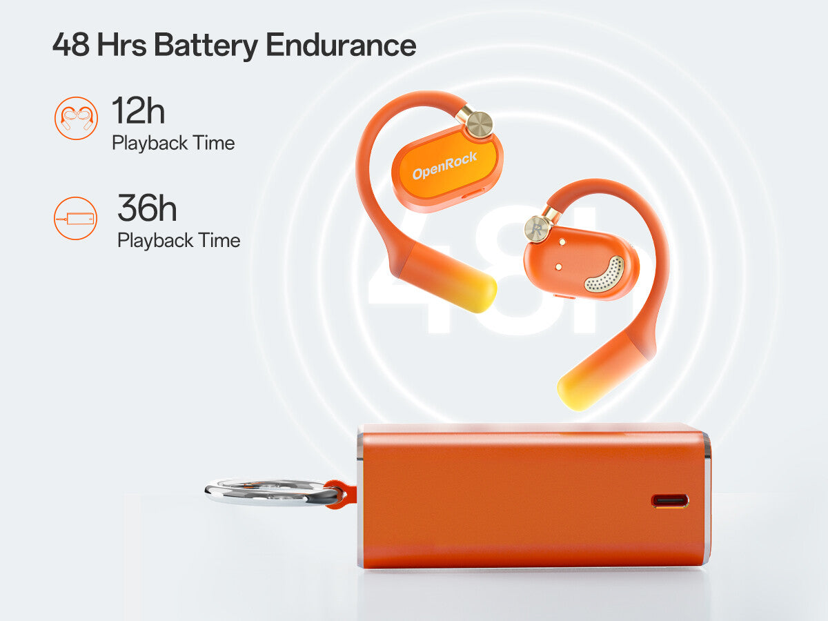 OPENROCK X Open-Ear Sport Earbuds Bluetooth 5.3 Air Conduction Tech