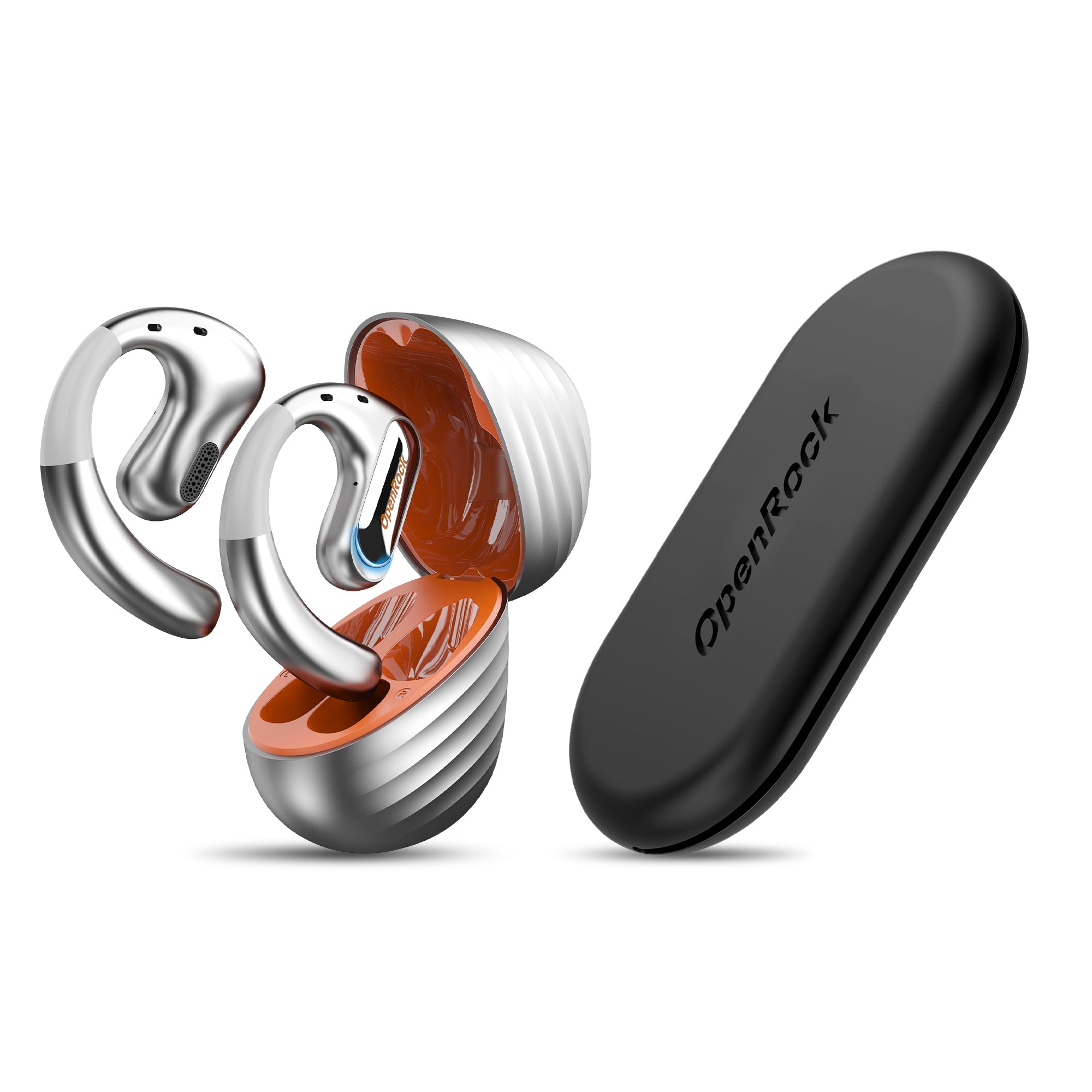 Pocket Bundle - OpenRock Open-ear Earbuds + Portable Silicone Case