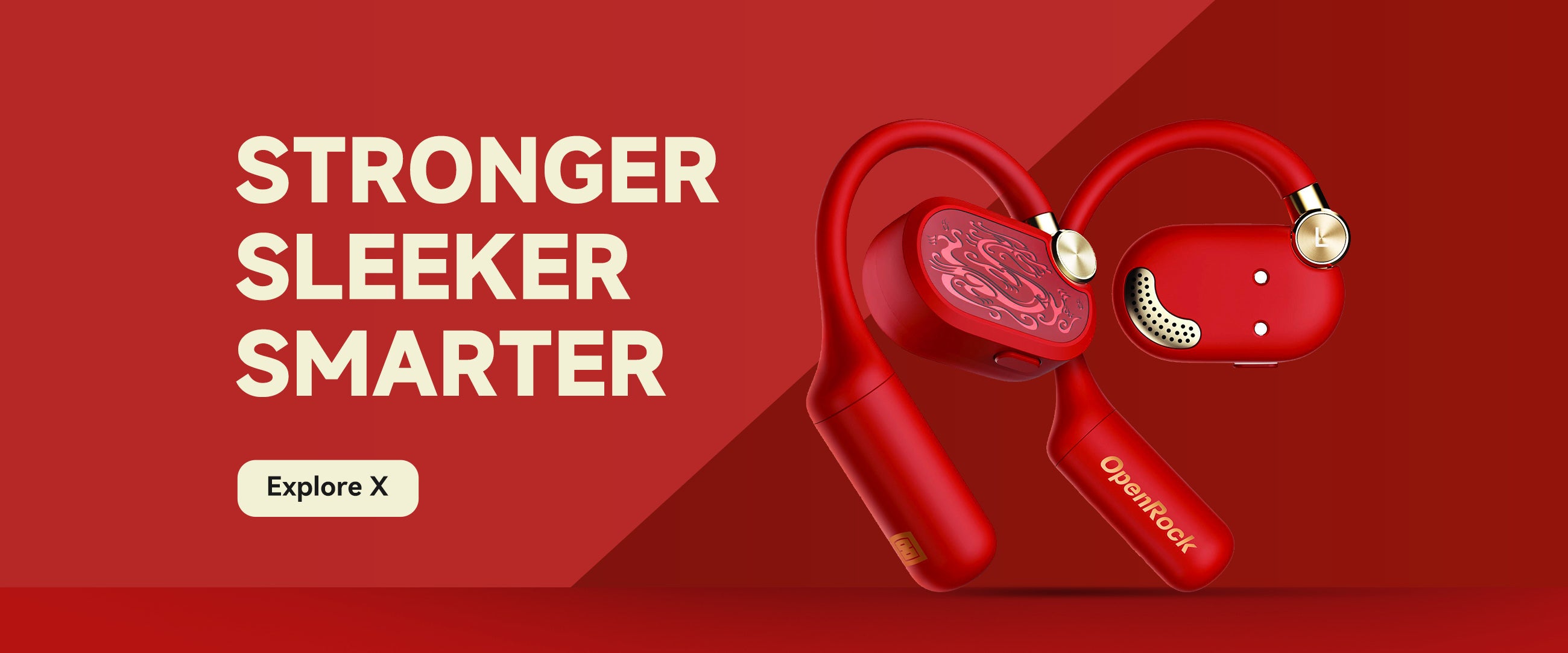 OpenRock X Open-Ear Earbuds Forbidden City Limited Edition